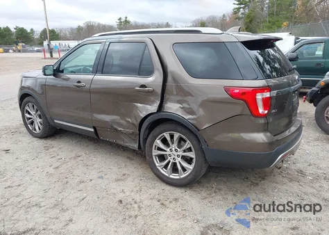 2016 Ford Explorer Xlt from USA, damaged, VIN 1FM5K7D80GGA42593